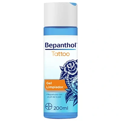 Imagen de Bepanthol Tattoo Gel Limpiador 1 Envase 200 Ml
