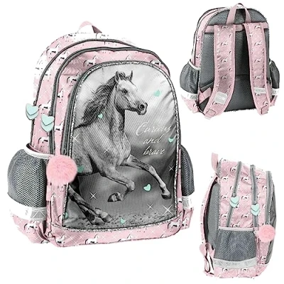Imagen de Mochila de caballo, color rosa, Rosa., L