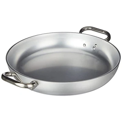 Imagen de Pentole Agnelli ALMR111040 Sartén radiante, aluminio profesional 5 mm, 40 cm