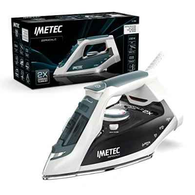 Imagen de Imetec ZeroCalc Z1 2500, Plancha tecnología Anti Cal, Suela de Acero Inoxidable, 2200 W, Ahorro energía, Golpe Vapor 120 g