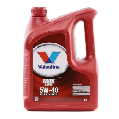 Imagen de Valvoline Maxlife 5W 40 4L Aceite de motor 872364 VOLKSWAGEN: Golf 4, 5, 7, MERCEDES BENZ: CLK Coupé, 190, SL Cabrio, AUDI: A3 Hatchback
