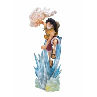 Imagen de BANDAI SPIRITS TAMASHII Nations Una Pieza Monkey.D.Luffy Brother&#039;s Bond FiguartsZero Estatua