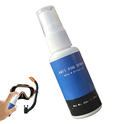 Imagen de Desempañador de gafas, limpiador lentes antivaho, ojos, 30 ml, spray antivaho para gafas buceo, natación Zorq