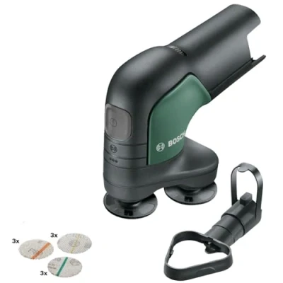 Imagen de Bosch Lijadora y Pulidora a Batería EasyCurvSander 12 (sin Batería, Sistema de 12V, en Caja Carton), Verde