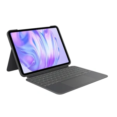 Imagen de Funda con Teclado Logitech Combo Touch iPad Pro 11 inch, Retroiluminación, Accesos directos, extraíble, 4 modos de uso, Trackpad, Negro