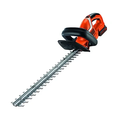 Imagen de BLACK+DECKER Cortasetos 18V con Batería Litio de 2.0Ah y Espada 45cm 18mm Tiene Espacio Entre Dientes 18 Niveles Potencia, GTC1845L20