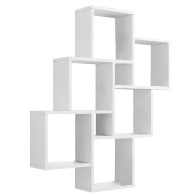 Imagen de FMD Möbel 2006 002E Estantería de Pared, Tabla Madera aglomerada, ca. 81,2 x 94,3 15,7 cm