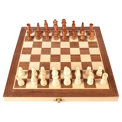 Imagen de ColorBaby Juegos de Mesa ajedrez Estuche Madera CB Games, 30 x cm Estuche, Pequeño (45595)