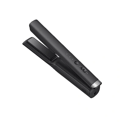 Imagen de Dreame Hair Glamour Plancha de Pelo, Pelo inalámbrica portátil 2 en 1, Iones Negativos, Distribución Uniforme del Calor, Tres Niveles Temperatura, Negro