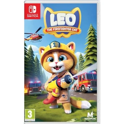 Imagen de Nintendo Switch Leo the Firefighter Cat