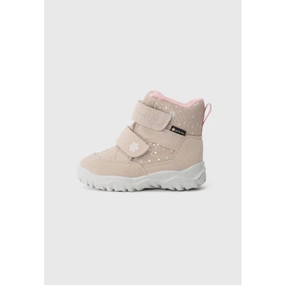 Imagen de Superfit Husky1 Baby Mädchen Warm Gefütterte Gore Tex Beige/Rosa 4000, Botas para Nieve, 21 EU