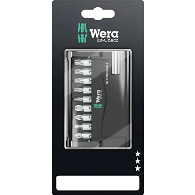 Imagen de WERA 05073416001 Bit Check 10 Universal 5 SB Estuches de puntas
