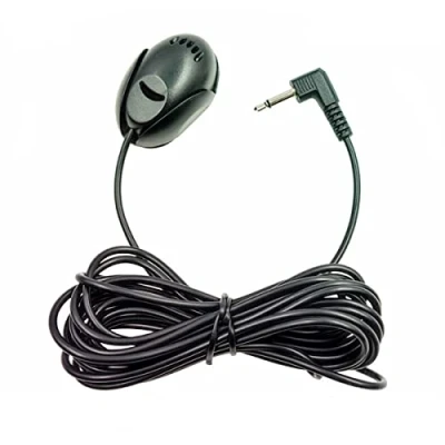 Imagen de NewTH Portable Micrófono, Profesional 3.5 mm Mic con Externo para Coche Audio Estéreo Radio GPS DVD