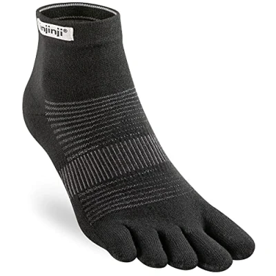 Imagen de Injinji Run Lightweight Mini Crew, Negro , Large