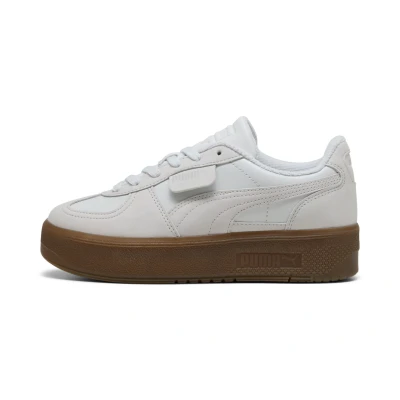 Imagen de Puma Palermo Elevata Zapatillas, Mujer, Talla: 42, Feather gray/haute coffee Piel