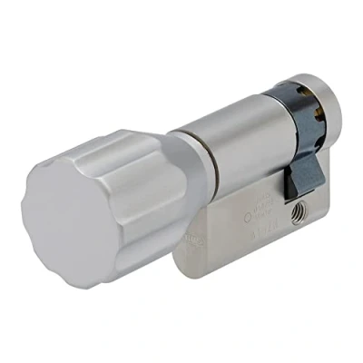 Imagen de ABUS Medio cilindro 10/K45 con pomo redondo para bloqueo sin llave