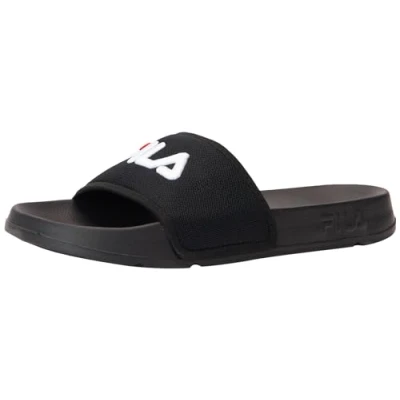 Imagen de FILA Morro Bay M Slipper, Sandalia Deslizante Hombre, Black White, 45 EU