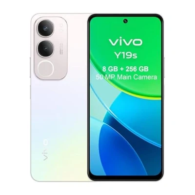 Imagen de VIVO Y19s，Smartphone 8 GB RAM + 256 ROM, Cámara Principal de 50 MP, Batería 5150 mAh, Luz dinámica, Pantalla superbrillante 6,68, IP64, Teléfono móvil 4G, Dual SIM, Android 14, Plateado