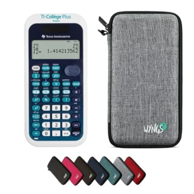 Imagen de CALCUSO Paquete Básico Gris Claro con Calculadora TI Collège Plus Solar