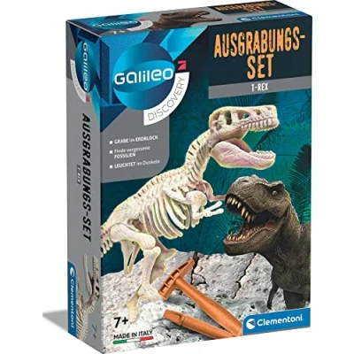 Imagen de Clementoni Excavación Set T Rex Fluorescente (69404.4)