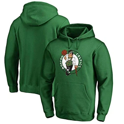 Imagen de Sudadera de Manga Larga Ropa Casual Baloncesto Unisex Celtics Sudaderas con Capucha Hombres NBA Jersey, XL