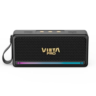 Imagen de Altavoz inalámbrico Vieta Orpheo, 25 W, Bluetooth, 10 h Autonomía, True Wireless, IPX7, USB, Negro