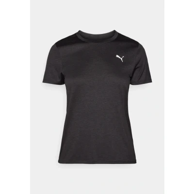 Imagen de PUMA W TAD Essential Heather tee, Camisetas Unisex Adulto, Black Heather,
