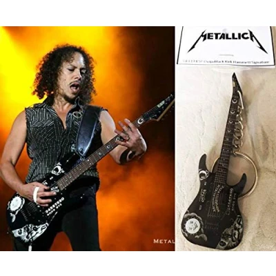 Imagen de Keychain Guitarra Esp Ouija Black K. Hammett Metallica