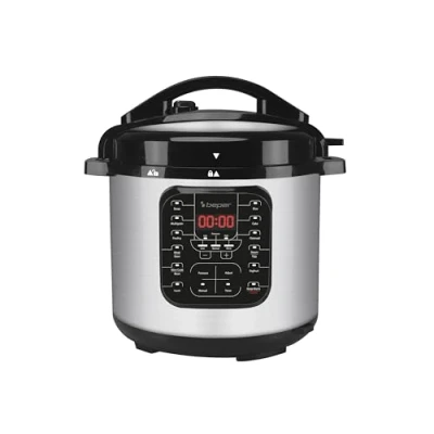 Imagen de BEPER P101COS001 Olla de cocción lenta y a presión, vapor 6 litros presión eléctrica con 15 programas
