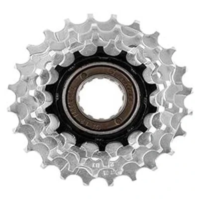 Imagen de SUN RACE MFM2A 6 Speed Freewheel 14 28T Zinc Cassettes, Adultos Unisex, Negro, ESTANDAR