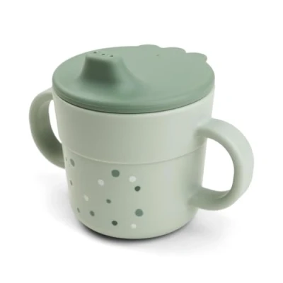 Imagen de Taza de Aprendizaje Happy Dots Green