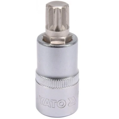 Imagen de YATO YT 04344 Punta de atornillar 12,5 (1/2&quot;) Acero cromo vanadio