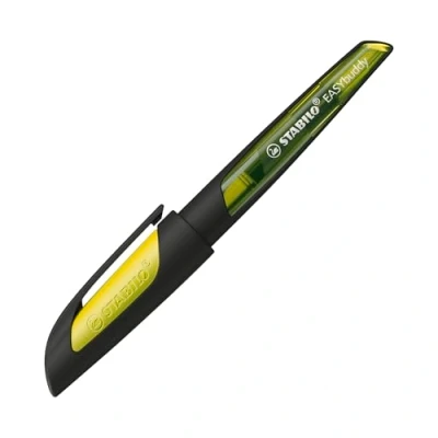 Imagen de Pluma estilográfica escolar STABILO EASYbuddy Color de cuerpo negro/verde lima