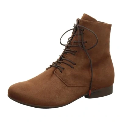Imagen de THINK! Guad2 Funda de Piel con Forro, sostenible, Botas Cortas al Tobillo Mujer, 3000 Chocolate, 38 EU