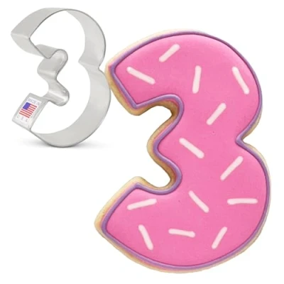 Imagen de Ann Clark Cookie Cutters Cortador de galletas número 3 8,3 cm