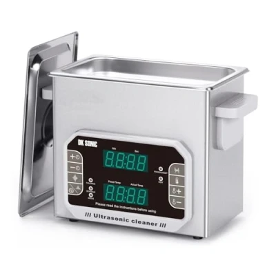 Imagen de Limpiador ultrasónico profesional DK SONIC sónico 3L con calentador y canasta para monedas， piezas metálicas pequeñas, disco, e herramientas de laboratorio, etc.
