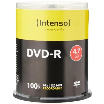 Imagen de Intenso Dvd r 4.7gb 16xspeed Cake Box 100