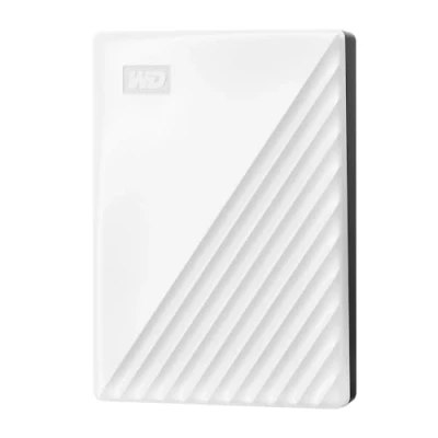 Imagen de WD 6TB My Passport, HDD portátil, disco duro externo, USB 3.0, con software para gestión de dispositivos, copia seguridad y protección contraseñas Funciona PC, Xbox Playstation, Blanco