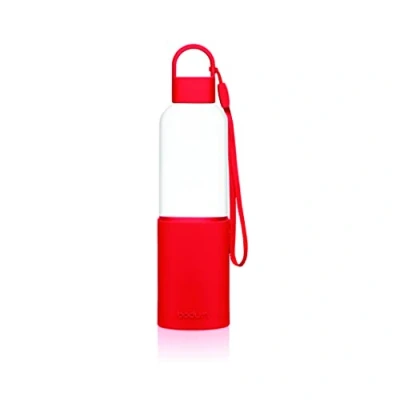 Imagen de Bodum 12053 294B MELIOR Botella para llevar de cristal, funda silicona color, tapón roscado, 0,5 l
