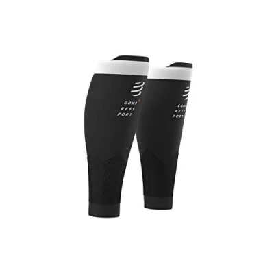 Imagen de COMPRESSPORT R2V2 Manga de compresión para las pantorrillas Protección muscular, rendimiento y recuperación el deporte Ultraligero anti fatiga Correr, Ciclismo, Trail Triatlón