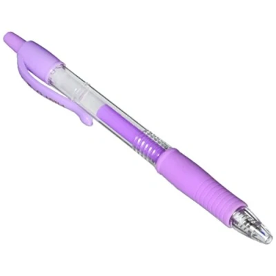 Imagen de Pilot G207 Bolígrafo de punta redonda gel (retráctil, 0,7 mm, 1 unidad), color violeta pastel