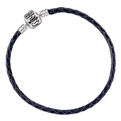 Imagen de The Carat Shop Harry Potter Pulsera de Cuero Negro 18cm