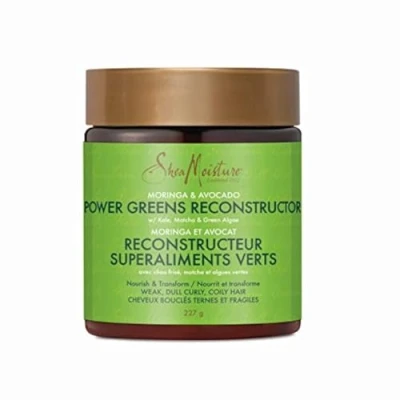 Imagen de SHEA MOISTURE Moringa &amp; Avocado Power Greens Reconstructor 8OZ/227G, Único, Estándar