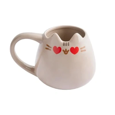 Imagen de Grupo Erik Taza gato Pusheen Tazas grande desayuno Kawaii 420 ml bonitas XL cerámica, originales para regalar