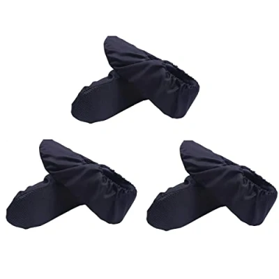 Imagen de Nothers Cubiertas de Zapatos Reutilizables,3 Pares Botas Impermeables para Protección Piso Alfombra Hogar