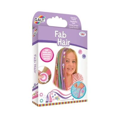 Imagen de Galt Toys, Fab Hair, Hair Chalk Kit and Extensions for Children, Ages 6 Years Plus