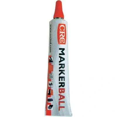 Imagen de CRC 30161 AB MARKER BALL Marcador de pintura permanente con bola acero. Rojo 50 ml