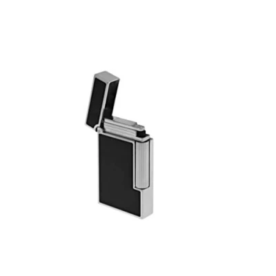 Imagen de Stratton Essential Supply S.T. Dupont Ligne 2 Mechero delgado negro lacado/paladio