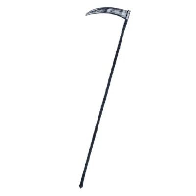 Imagen de Smiffys Guadaña de La Muerte, Negra, 6 piezas, 138cm/54in