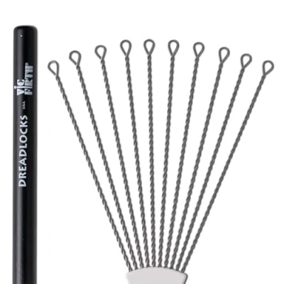 Imagen de Vic FIrth Dreadlocks Cepillos de Tambor Alambre acero